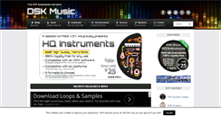 Desktop Screenshot of dskmusic.com